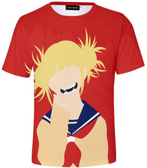 My Hero Academia T Shirt,3D Graphic Printed MHA Short Sleeve Crewneck T Shirts for Lovers Men and Women Style 06