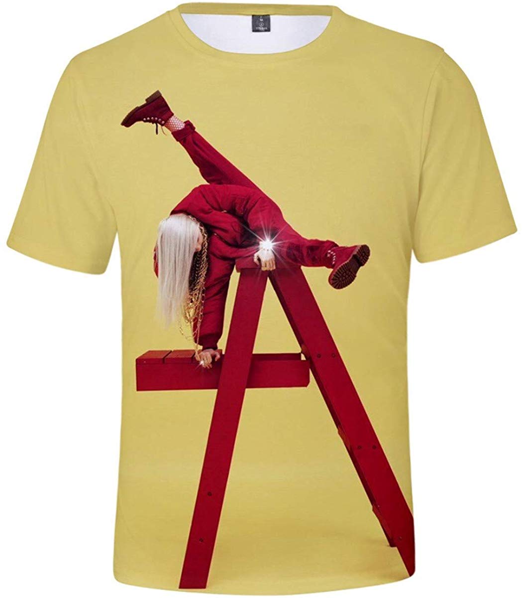 3D Print Shirt Causual Tops Short Sleeve T Shirts for Fans Women Men and Teen E00607