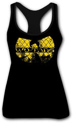Wu Tang Clan Womens Girls 3D Female Crew Neck Vest Black