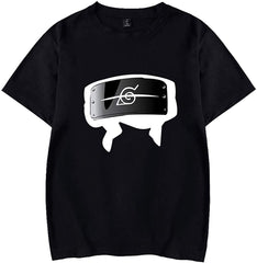 Men's Novelty Tee Tops 3D Printed Cosplay Costumes with The Japanese Anime Naruto T Shirts Headband B