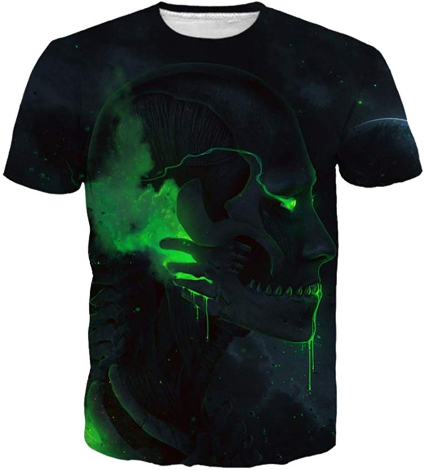 Men Casual Shirts Sexy Women Printing 3D T Shirt Titan