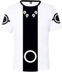 Men's Novelty Tee Tops 3D Printed Cosplay Costumes with The Japanese Anime Naruto T Shirts Wbw 2096