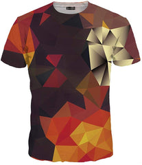 Unisex Men Women Realistic 3D Digital Print Couples Short Sleeve T Shirts Casual Tees LYT091 Lyt121 multicolor