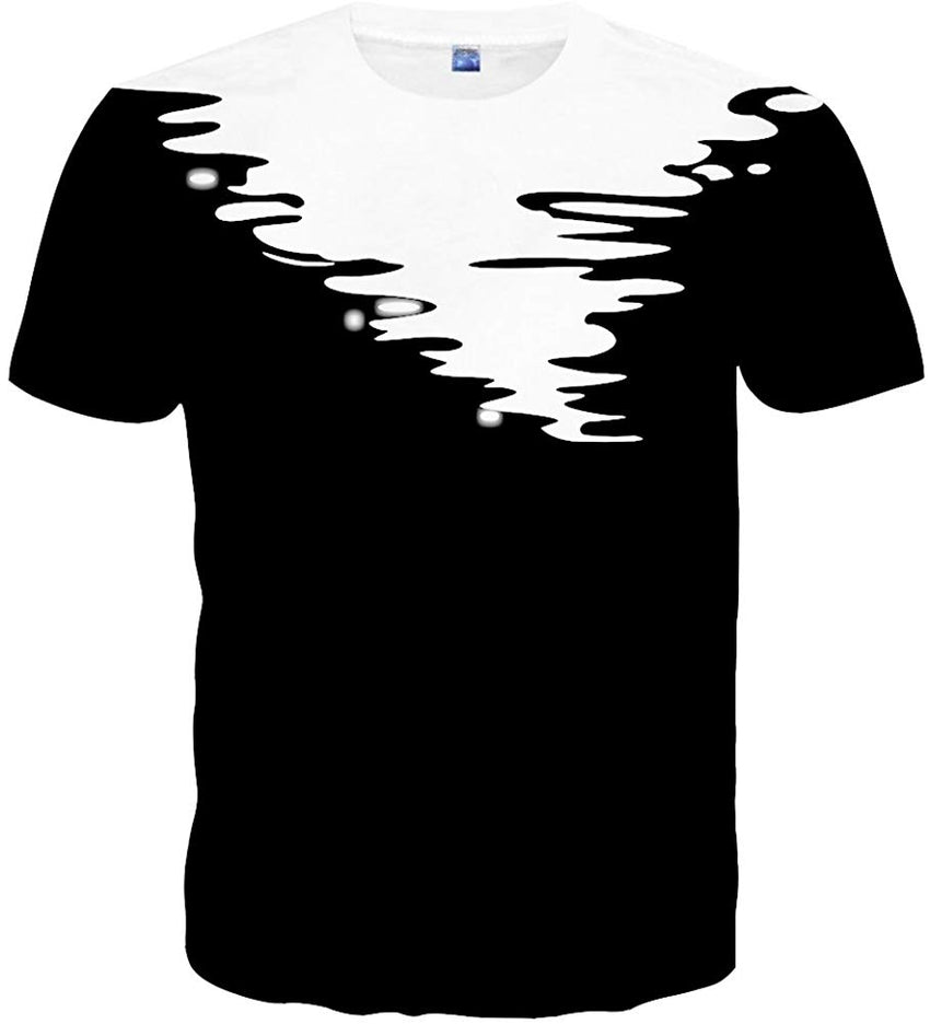 Unisex 3D Colorful Print Graphic Tee Shirts for Men Women and Teens Style 63