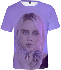 3D Print Shirt Causual Tops Short Sleeve T Shirts for Fans Women Men and Teen E00603