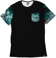 Men's Casual Short Sleeve Vibrant Tee Shirts Team Electric Pocket