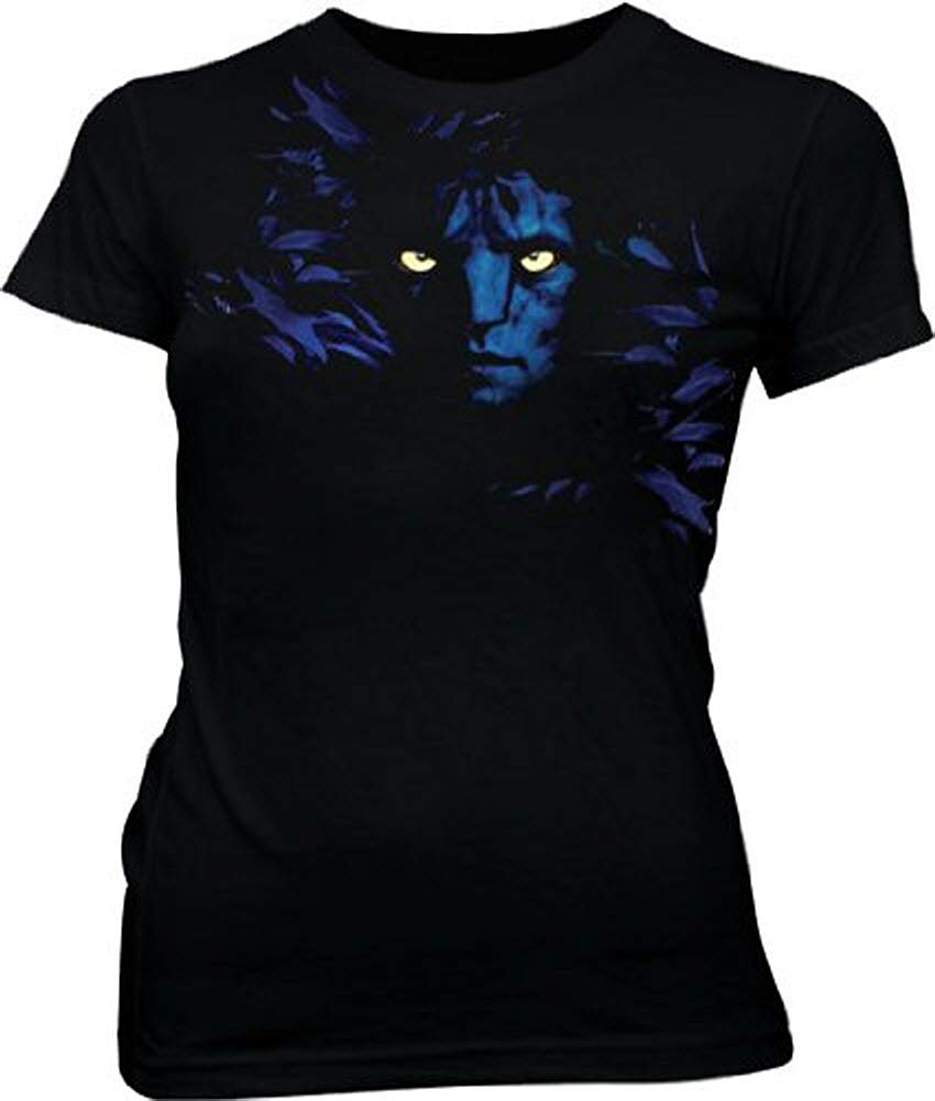 Jake Sully Shadow Face Black Juniors/Ladies T Shirt Tee Nature