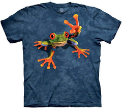 Victory Frog T Shirt Blue Men