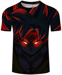 Men Dragon Ball 3D Print Short Sleeve Pullover Regular Fit T Shirt Color 5