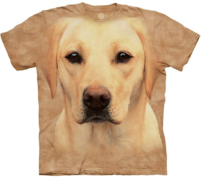 Men's Lab Portrait T Shirt Sand