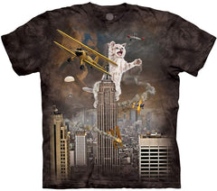King Kitten T shirt Black