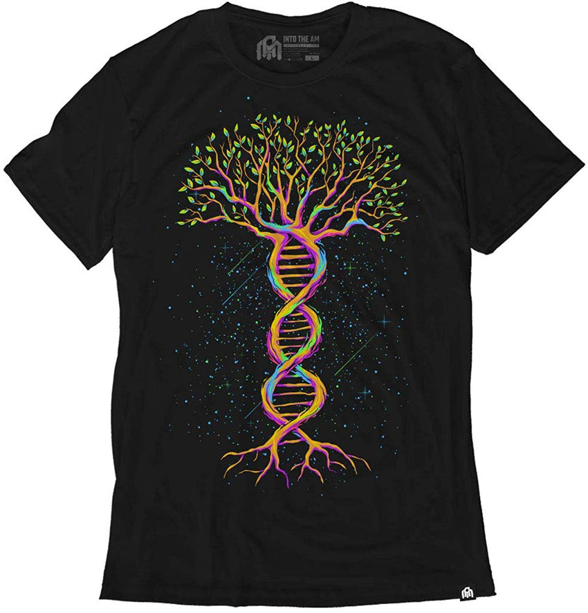 Men's Casual Short Sleeve Graphic Tee Shirts Tree of Life