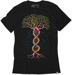 Men's Casual Short Sleeve Graphic Tee Shirts Tree of Life