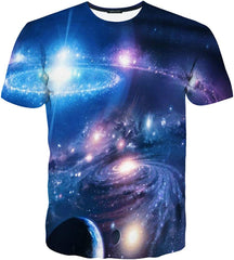 Unisex Casual 3D Printed T Shirts Short Sleeve Tops Tees Style 23