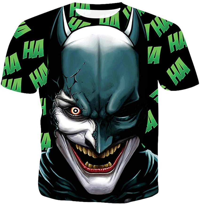 Unisex Casual Cool 3D T Shirts Summer Fashion Shirts Joker 1