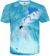 Unisex 3D Colorful Print Graphic Tee Shirts for Men Women and Teens Style70
