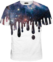 Unisex Men Women Realistic 3D Digital Print Couples Short Sleeve T Shirts Casual Tees LYT041 Lyt088 multicolor