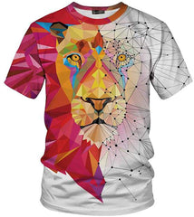 Unisex Men Women Casual 3D Printed Short Sleeves Couple T Shirt Tee LYT001 Lyt001 white