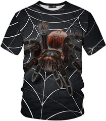 Unisex Men Women Casual 3D Printed Short Sleeves Couple T Shirt Tee LYT001 Lyt014 black