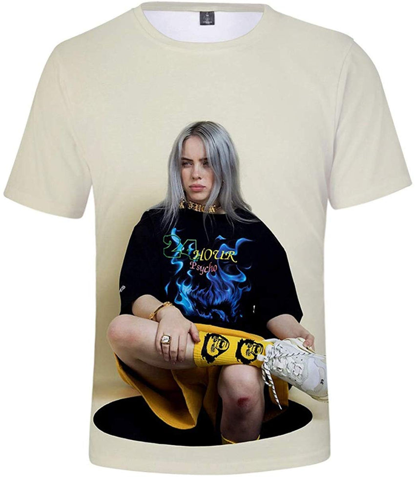 3D Print Shirt Causual Tops Short Sleeve T Shirts for Fans Women Men and Teen E00611