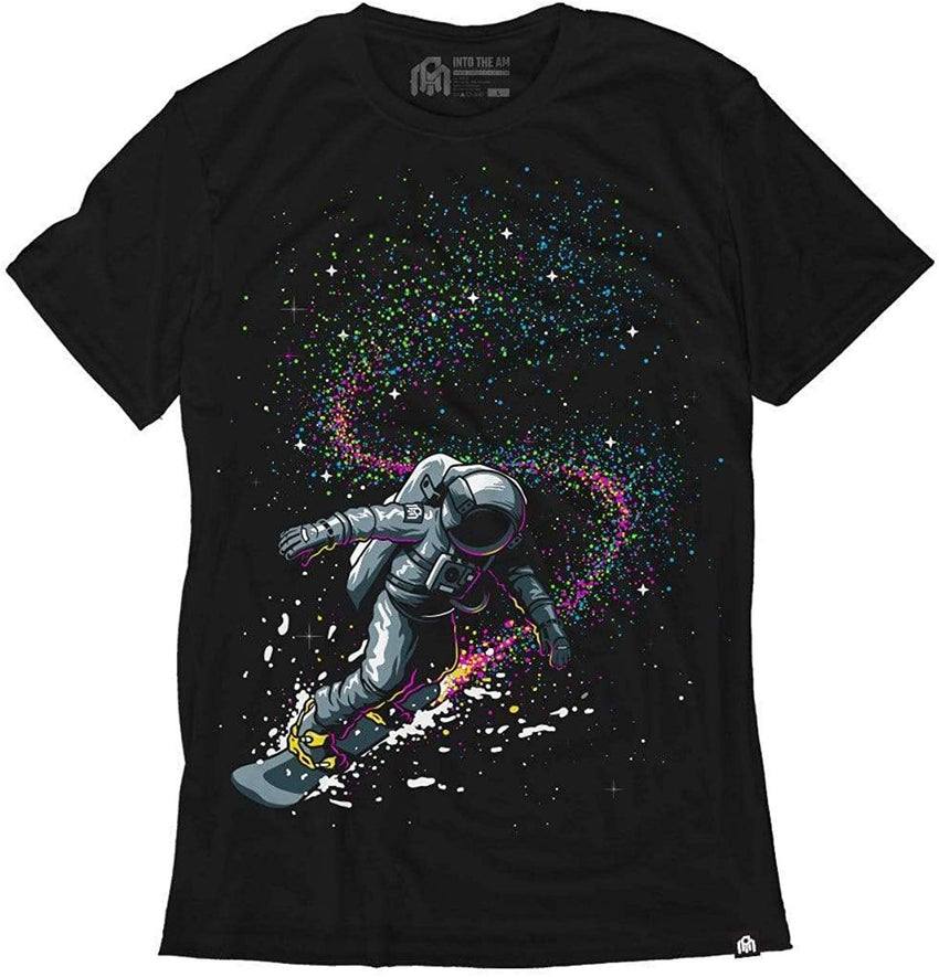 Men's Casual Short Sleeve Graphic Tee Shirts Black Diamond
