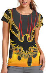 Pontiac Trans Am Firebird Womens Short Sleeve 3D Print Tee Shirts 3D Top T Shirt Black1