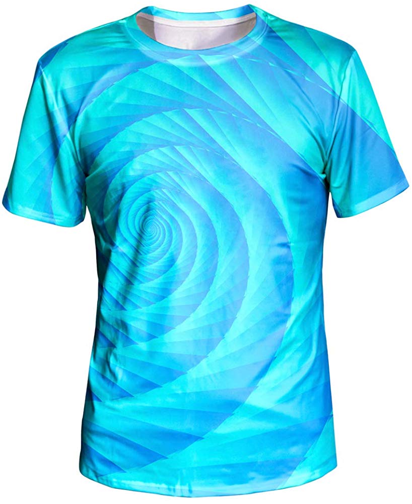 Unisex 3D Graphic T Shirt Colorful Design Short Sleeve Crewneck Digital Tee for Young Design15