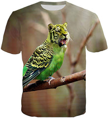 Men Casual Shirts Sexy Women Printing 3D T Shirt Muticolor