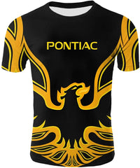 Men's Pontiac Trans Am Firebird Short Sleeve T Shirt Black1