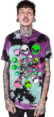 Street Style UFO Alien 3D Digital Print T Shirt Aliens