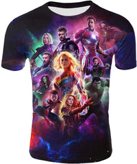 Mens 3D Avenger's Endgame Commemorate T Shirt Avstee32