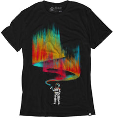 Men's Casual Short Sleeve Graphic Tee Shirts Space Vandal