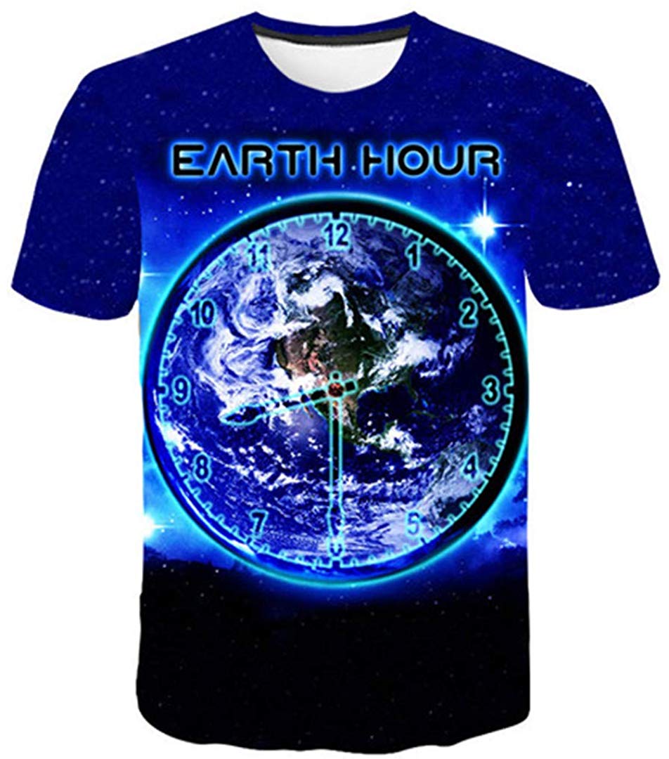 Summer Men's Clothing O Neck Clock Jacket Beer Short Sleeved 3D T Shirt Large Size 5XL Txx083