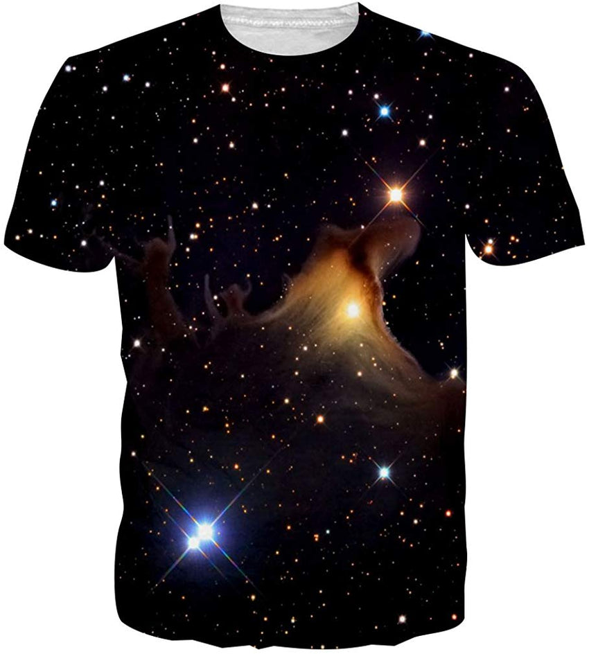 Men Casual Shirts Sexy Women Printing 3D T Shirt Black