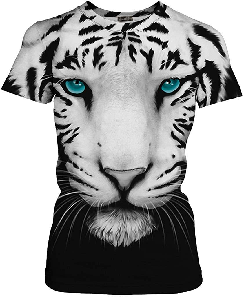 Unisex Men Women Casual 3D Printed Short Sleeves Couple T Shirt Tee LYT001 Lyt002 black