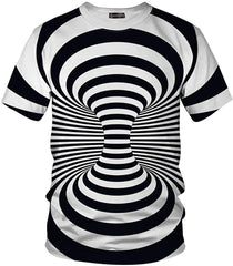 Unisex Men Women Casual 3D Printed Short Sleeves Couple T Shirt Tee LYT001 Lyt005 white
