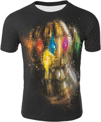 Mens 3D Avenger's Endgame Commemorate T Shirt Avstee31