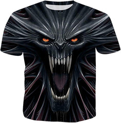 Unisex Casual Cool 3D T Shirts Summer Fashion Shirts Skull 2