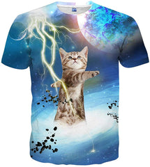 Unisex 3D Colorful Print Graphic Tee Shirts for Men Women and Teens Style 53