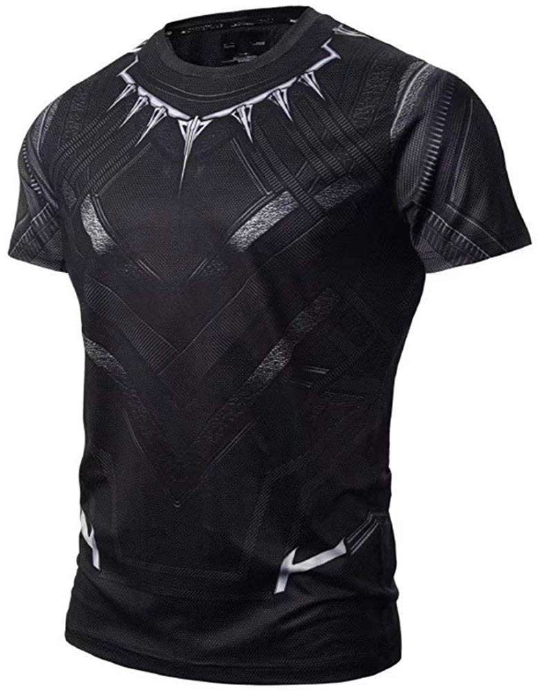 Mens Sport Compression Shirt Men Fit Tight Bodybuilding T Shirts Tops Color G