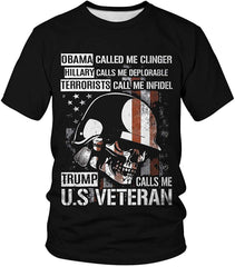 Men's T shirt Casual Tee 3D Unisex Digital Print Graphic Short Sleeves Tag 1