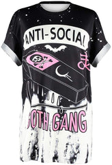 Street Style UFO Alien 3D Digital Print T Shirt Guan Cai