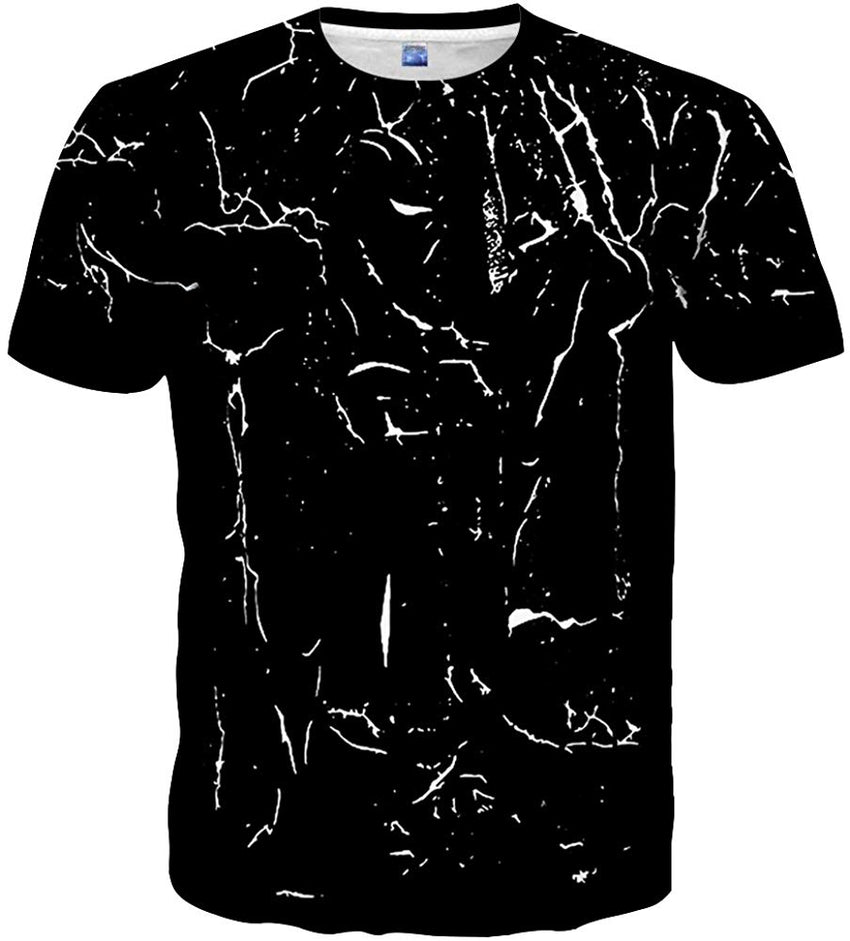 Unisex 3D Pattern Printed Casual Short Sleeve T Shirts Tees Multi color34