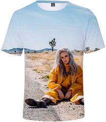 3D Print Shirt Causual Tops Short Sleeve T Shirts for Fans Women Men and Teen E00609