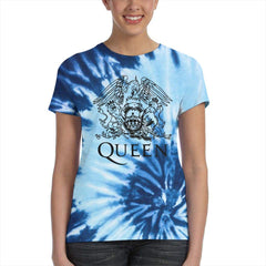 Freddie Mercury Queen Rock Band Women's 3D Tie Dye T Shirt Bohemian Rhapsody T Shirt Black9