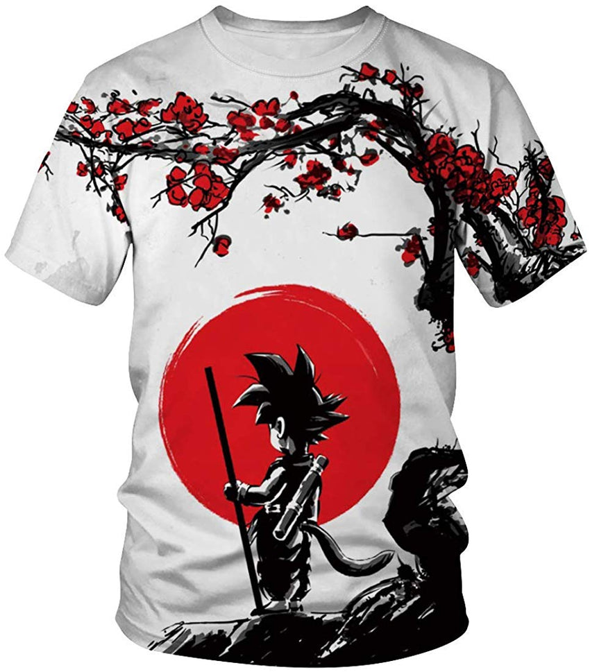 3D Print T Shirt Fashion Graphic Tee Crewneck Short Sleeve T Shirts for Men Women Monkey