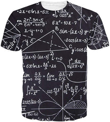 Men Women 3D Novelty Graphic T Shirts Short Sleeve Crewneck Tie Dye Tee Tops for Casual Formula