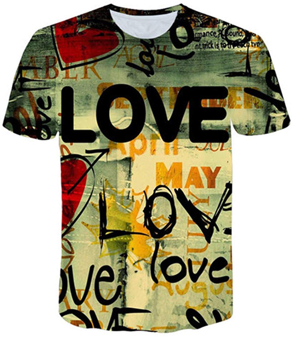 Summer Men's Clothing O Neck Clock Jacket Beer Short Sleeved 3D T Shirt Large Size 5XL Txx027