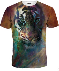 Unisex Men Women Realistic 3D Digital Print Couples Short Sleeve T Shirts Casual Tees LYT091 Lyt126 multicolor
