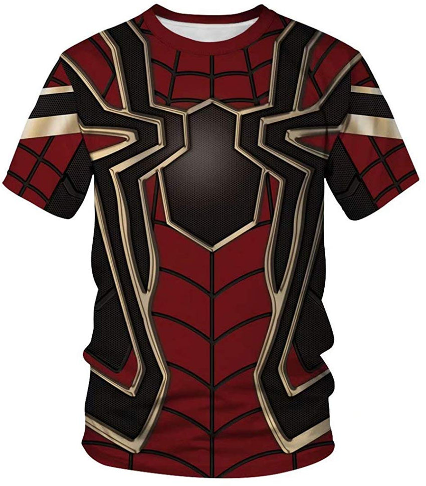 Womens Mens Superhero T Shirts Endgame Quantum Realm Costume Shirt Tops Color G